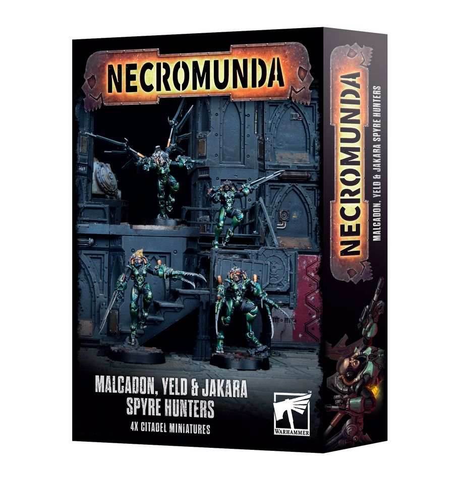 Necromunda: Malcadon, Yeld, & Jakara Spyre Hunters -