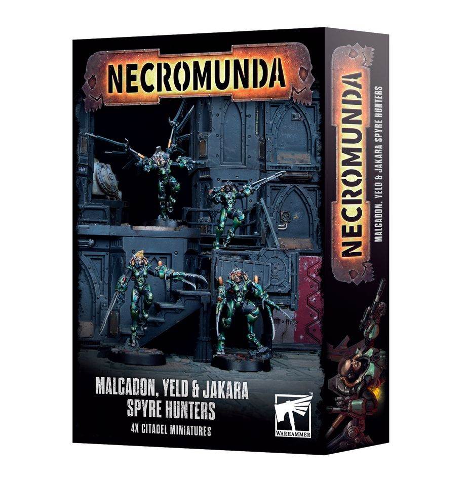 Necromunda: Malcadon, Yeld, and Jakara: Spyre Hunters -