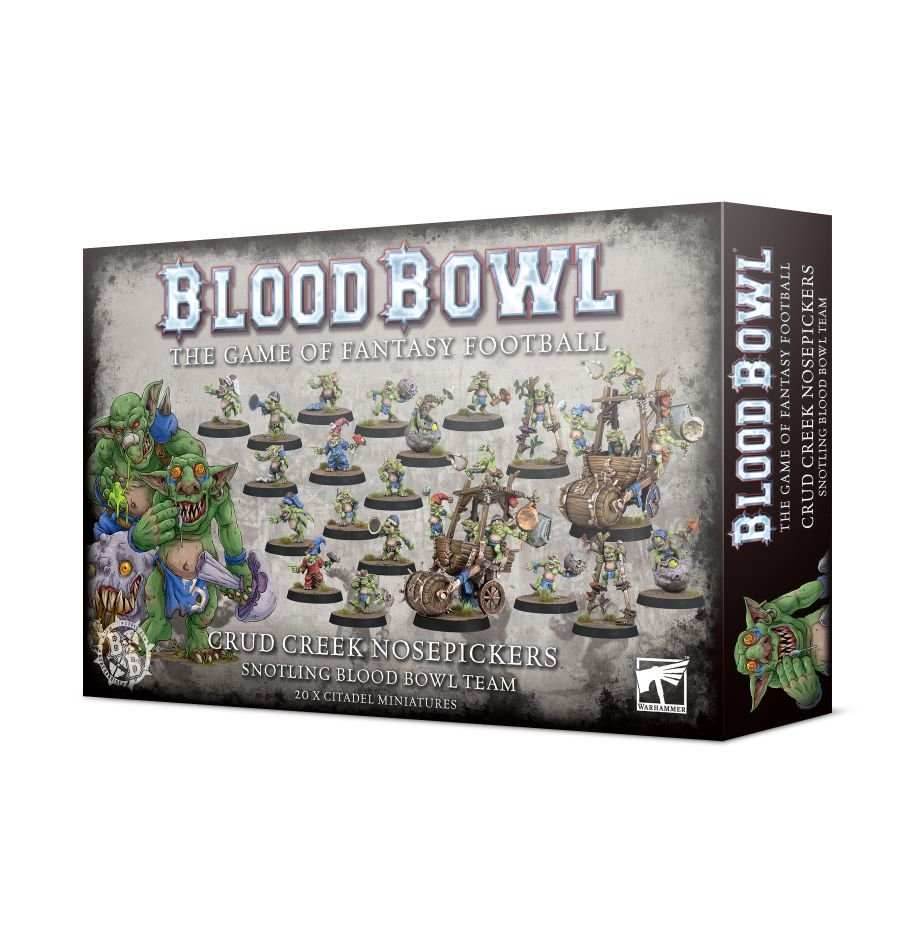 Blood Bowl: Crud Creek Nosepickers – Snotling Team -