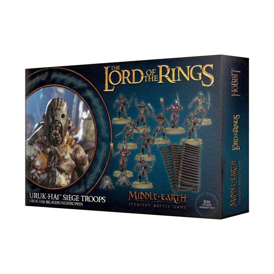 The Lord of the Rings - Uruk-hai Siege Troops -