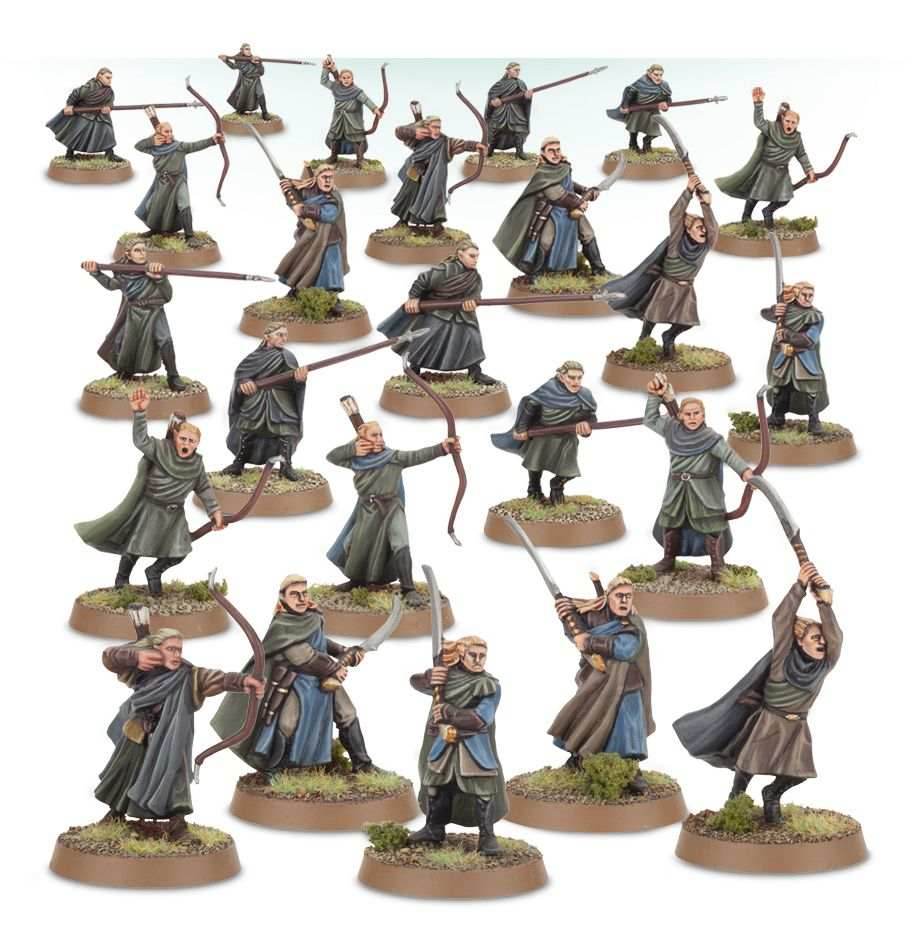 The Lord of the Rings - Wood Elf Warriors -