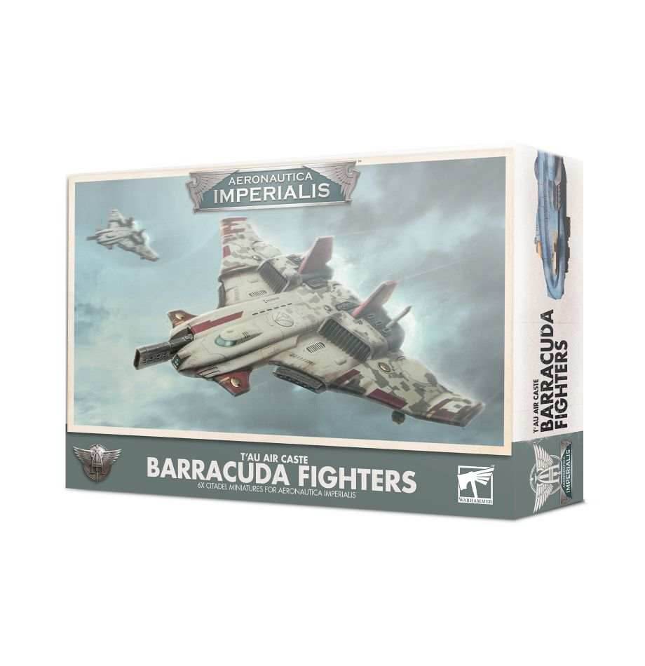 Aeronautica Imperialis - T'au Air Caste Barracuda Fighters -