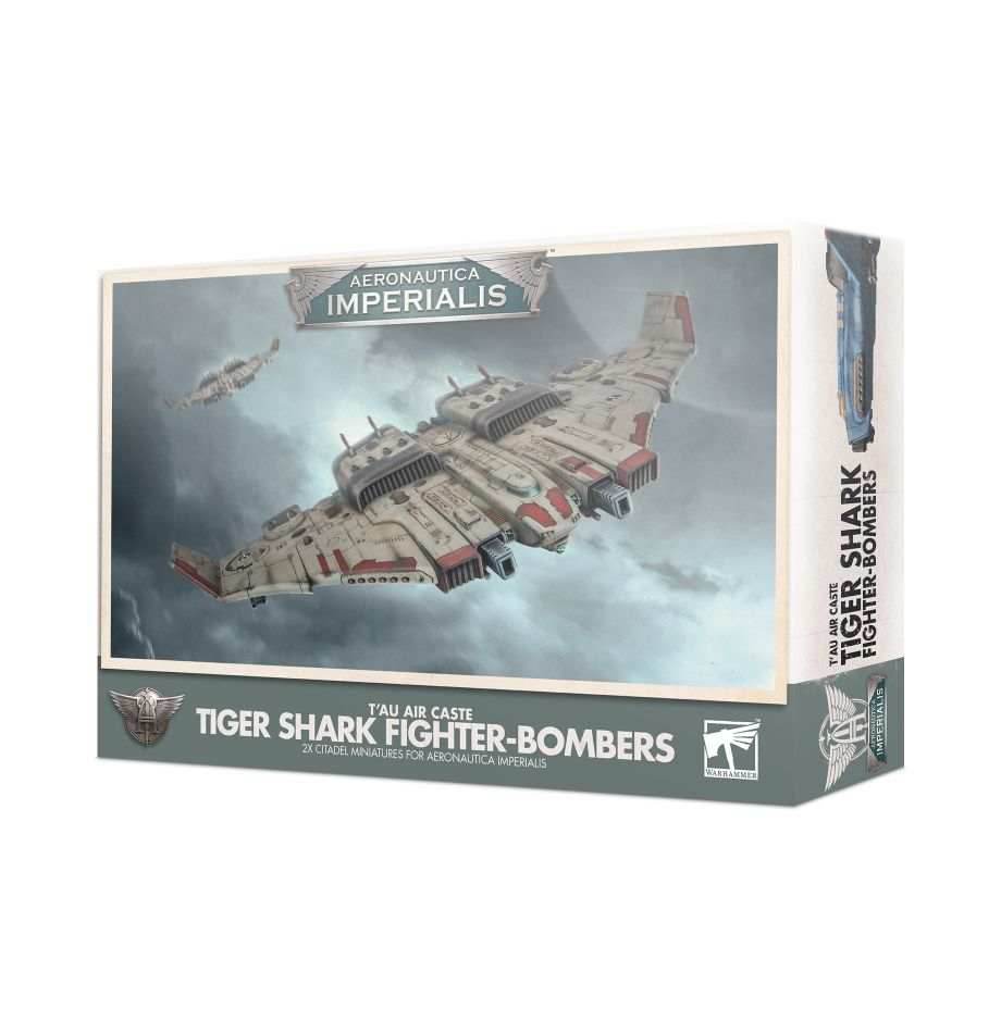 Aeronautica Imperialis - T'au Air Caste Tiger Shark Fighter-Bombers -