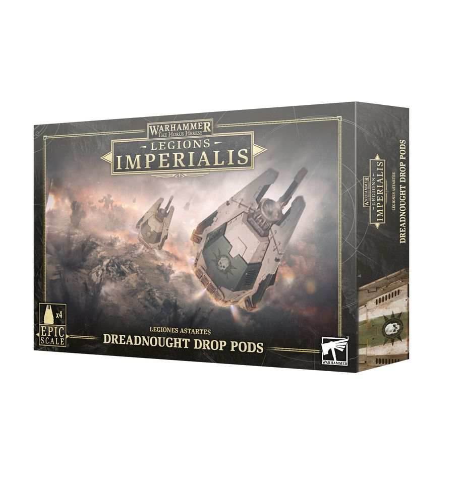 Warhammer Legions Imperialis: Legiones Astartes Dreadnought Drop Pods -