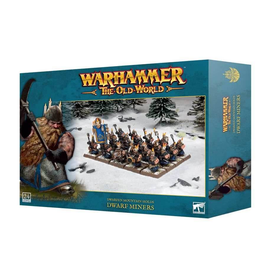 Warhammer: The Old World - Dwarfen Mountain Holds - Dwarf Miners -
