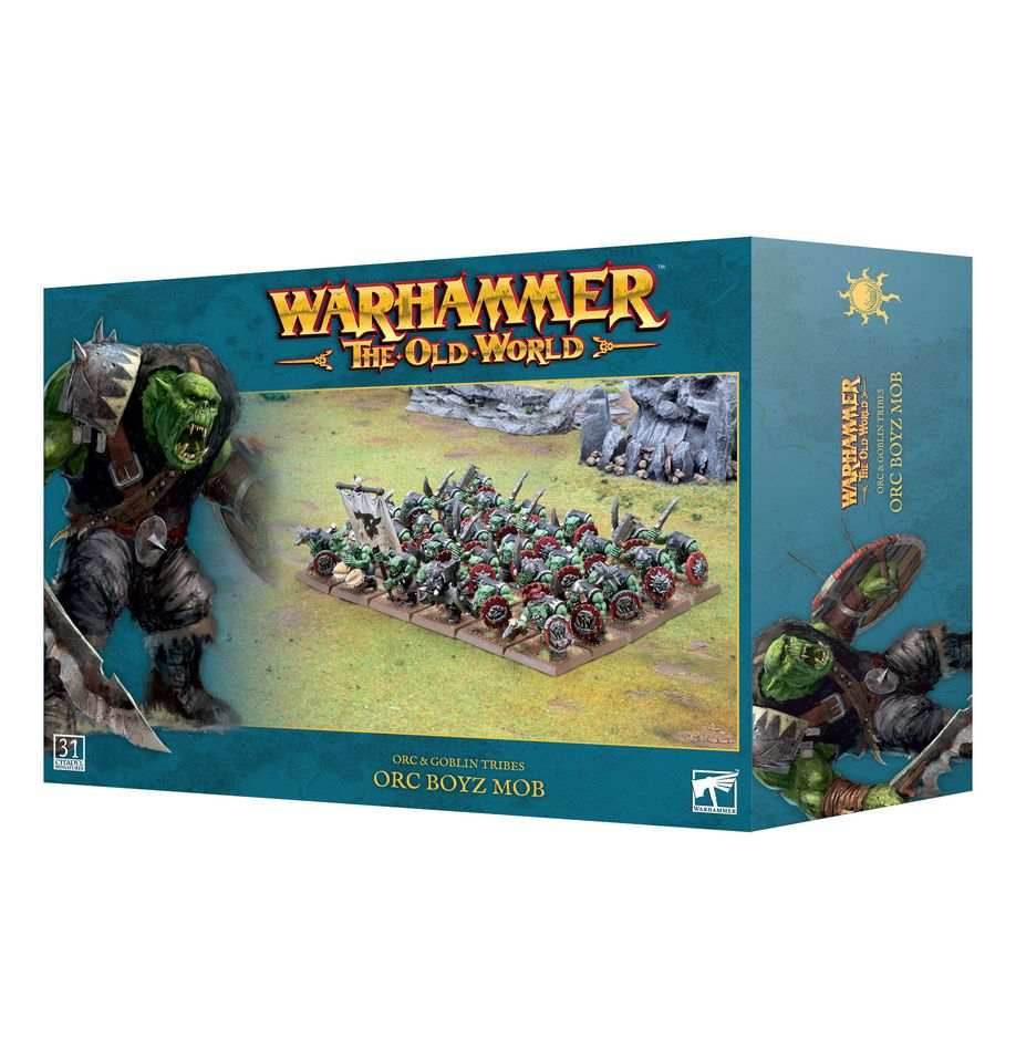 Warhammer: The Old World - Orc & Goblin Tribes - Orc Boyz Mob -