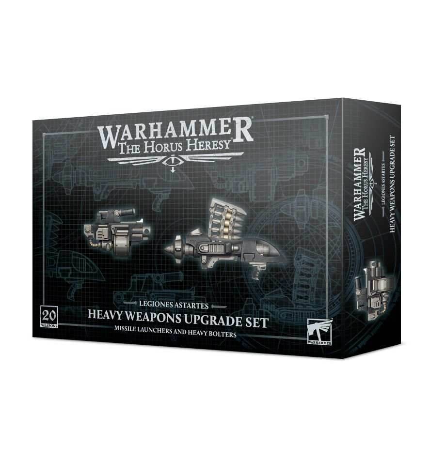 Warhammer: The Horus Heresy - Heavy Weapons Upgrade Set – Missile Launchers and Heavy Bolters -