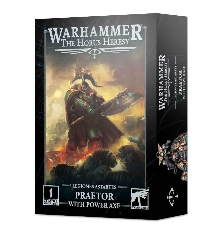 Warhammer 40K: The Horus Heresy – Legion Praetor with Power Axe -