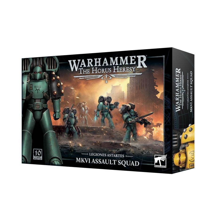 Warhammer: The Horus Heresy - MKVI Assault Marines -
