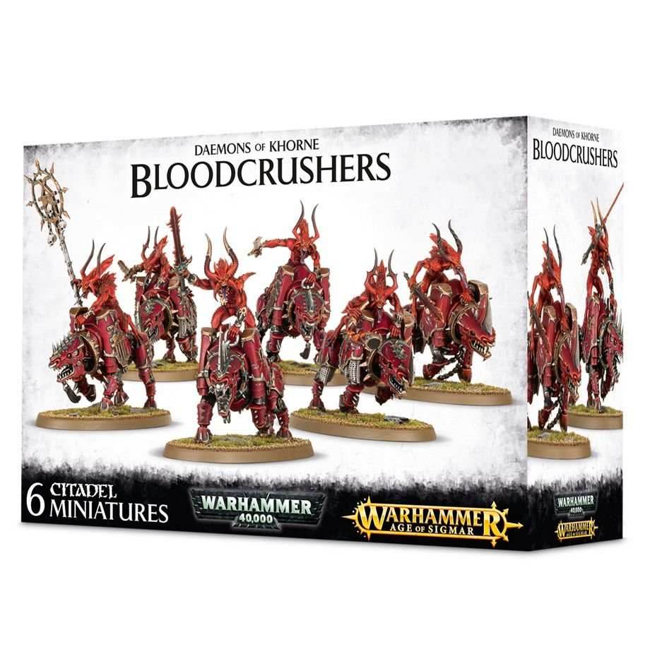 Warhammer 40K: Chaos Daemons - Khorne Bloodcrushers -