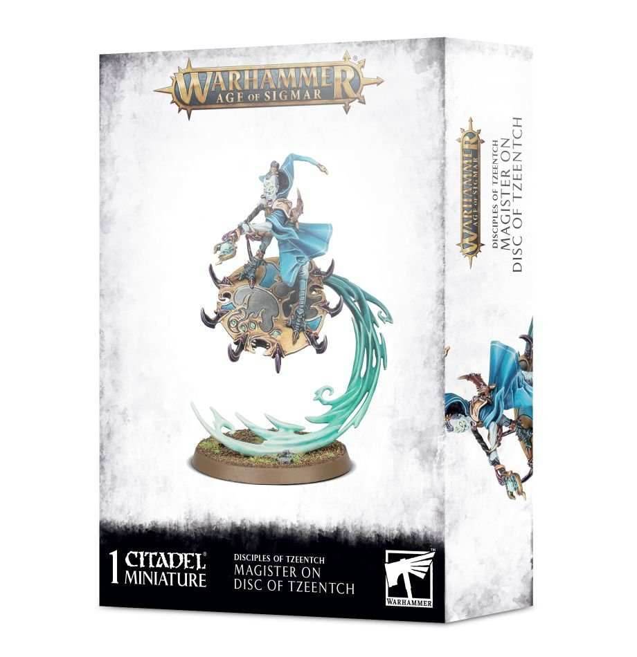 Warhammer: Disciples of Tzeentch - Magister on Disc of Tzeentch -