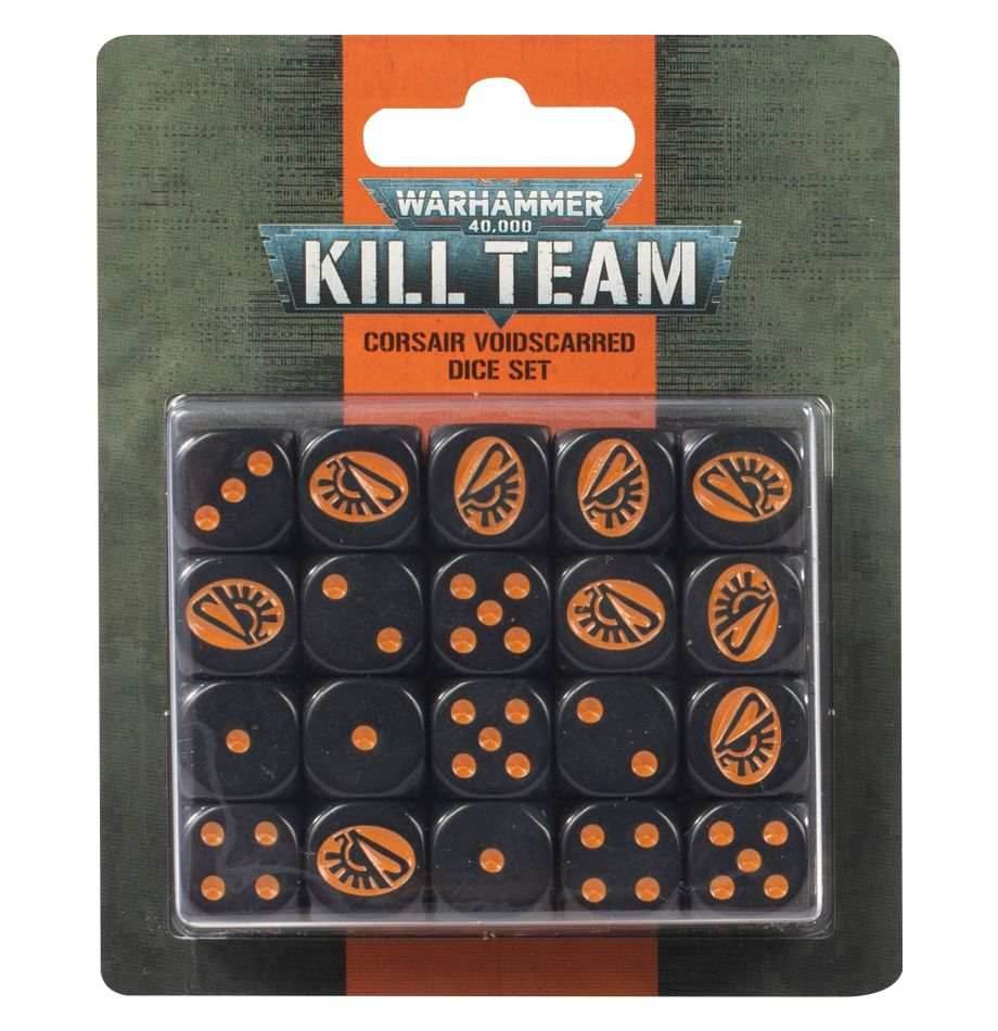 Kill Team: Corsair Voidscarred Dice Set -