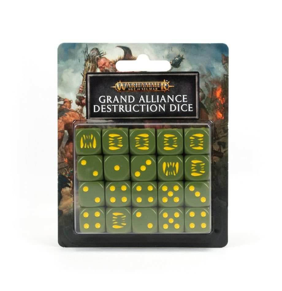Warhammer: Grand Alliance Destruction - Dice Pack 2021 -