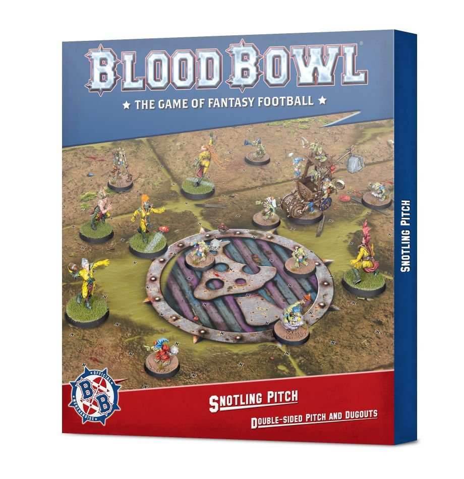 Blood Bowl: Double-sided Snotling Pitch and Dugout Set -
