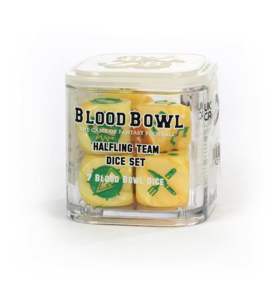 Blood Bowl: Halfling Team Dice Set -