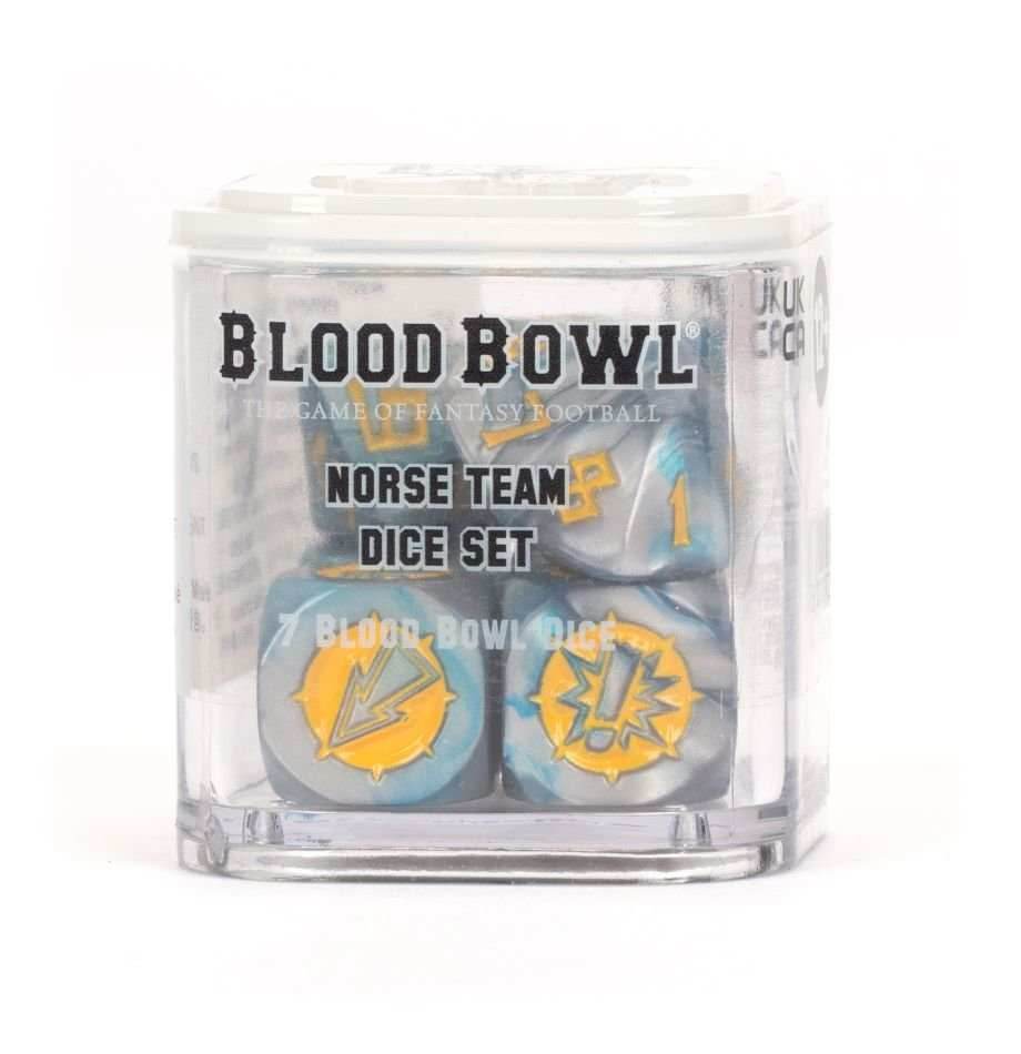 Blood Bowl: Norse Team - Norsca Rampagers Dice Set -