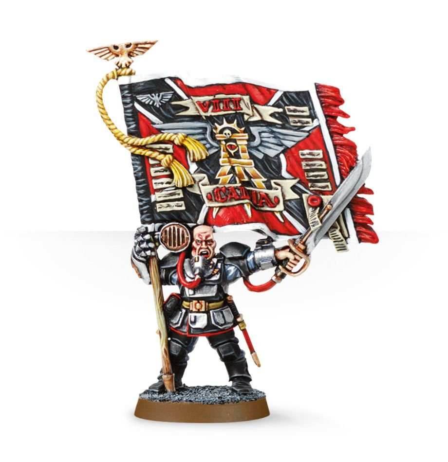 Warhammer 40K: Astra Militarum - Colour Sergeant Kell -