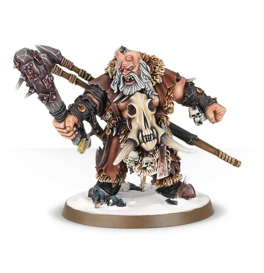 Warhammer: Ogor Mawtribes - Icebrow Hunter -