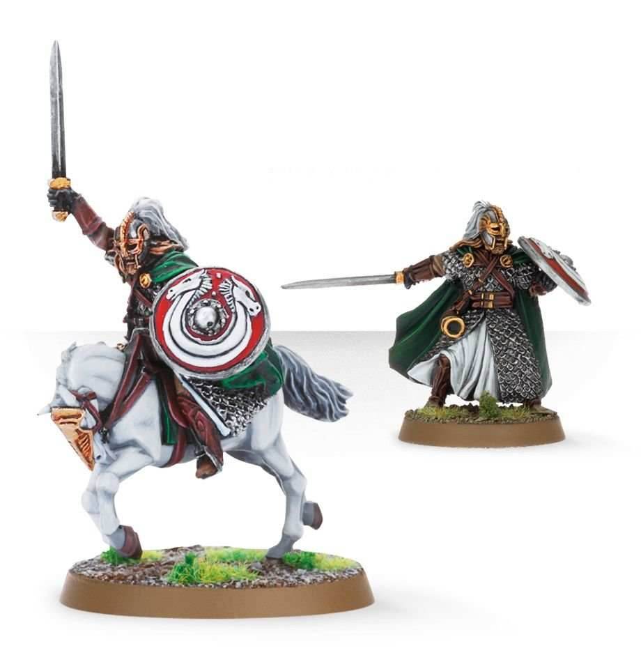 The Lord of the Rings - Erkenbrand Foot & Mounted -