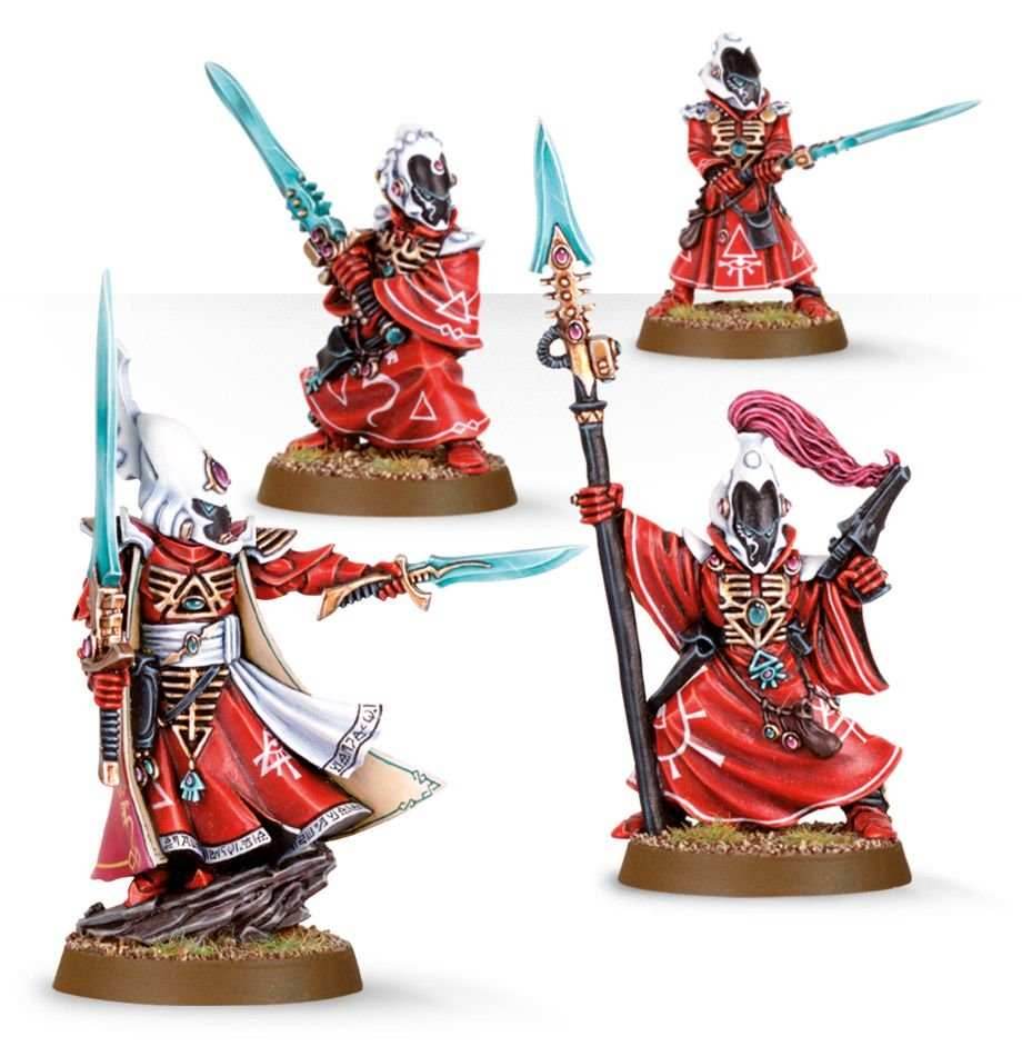 Warhammer 40K: Craftworlds - Farseer and Warlocks -