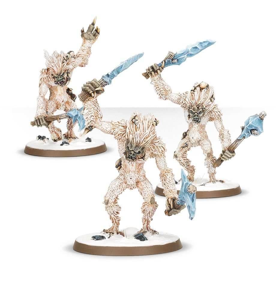 Warhammer: Ogor Mawtribes - Icefall Yhetees -