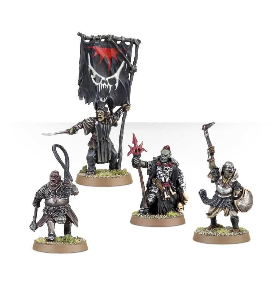 The Lord of the Rings - Mordor Orc Commanders -