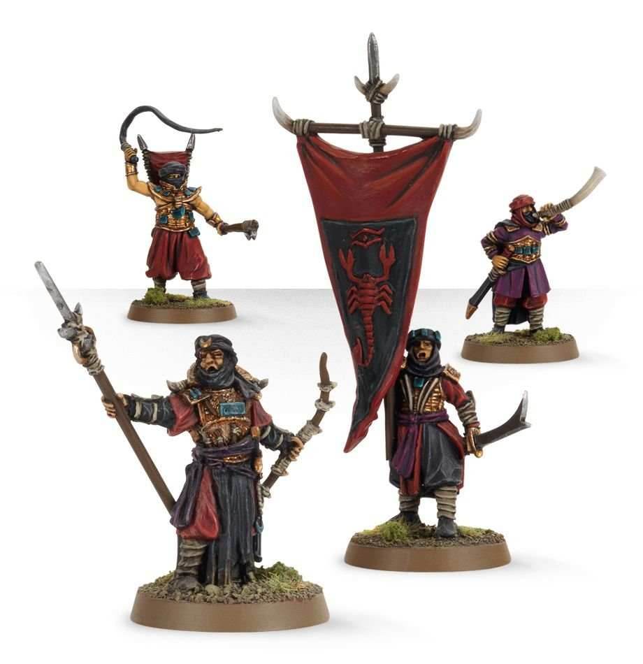 The Lord of the Rings - Haradrim Commanders -