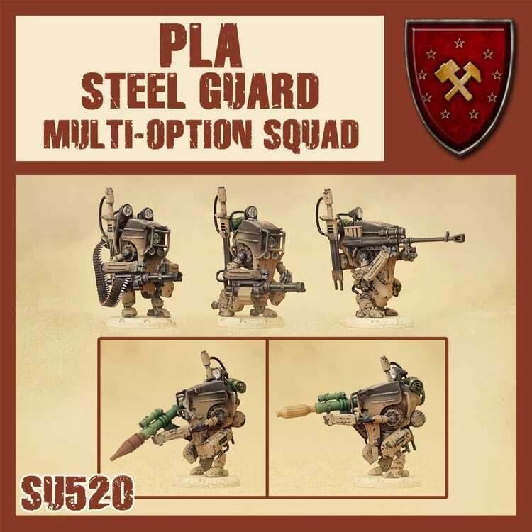 DUST 1947: PLA Steel Guard Multi-Option Squad -