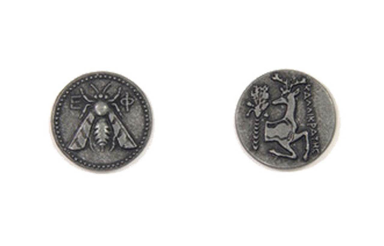 Ancient Greek Themed Gaming Coins - Small 20mm (15-Pack) -