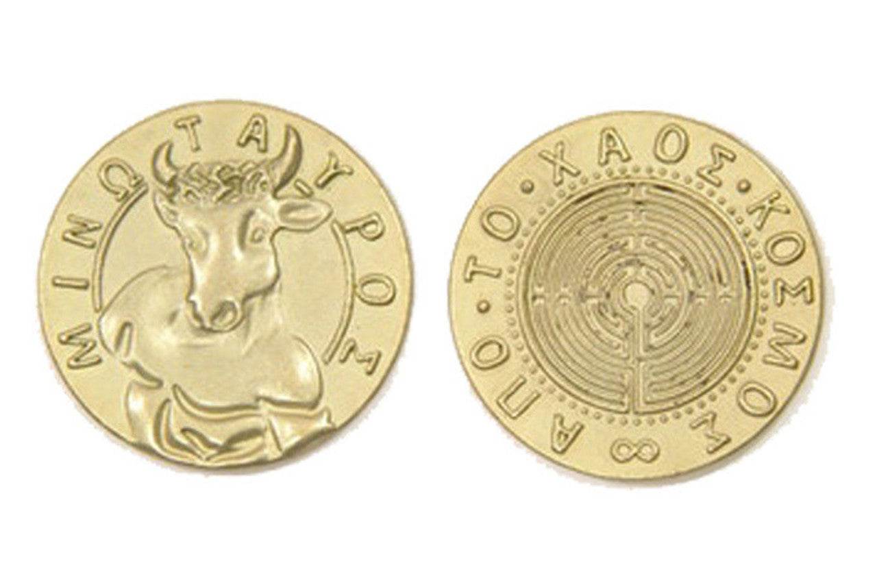 Mythological Monsters Themed Gaming Coins - Jumbo 35mm (6-Pack) -