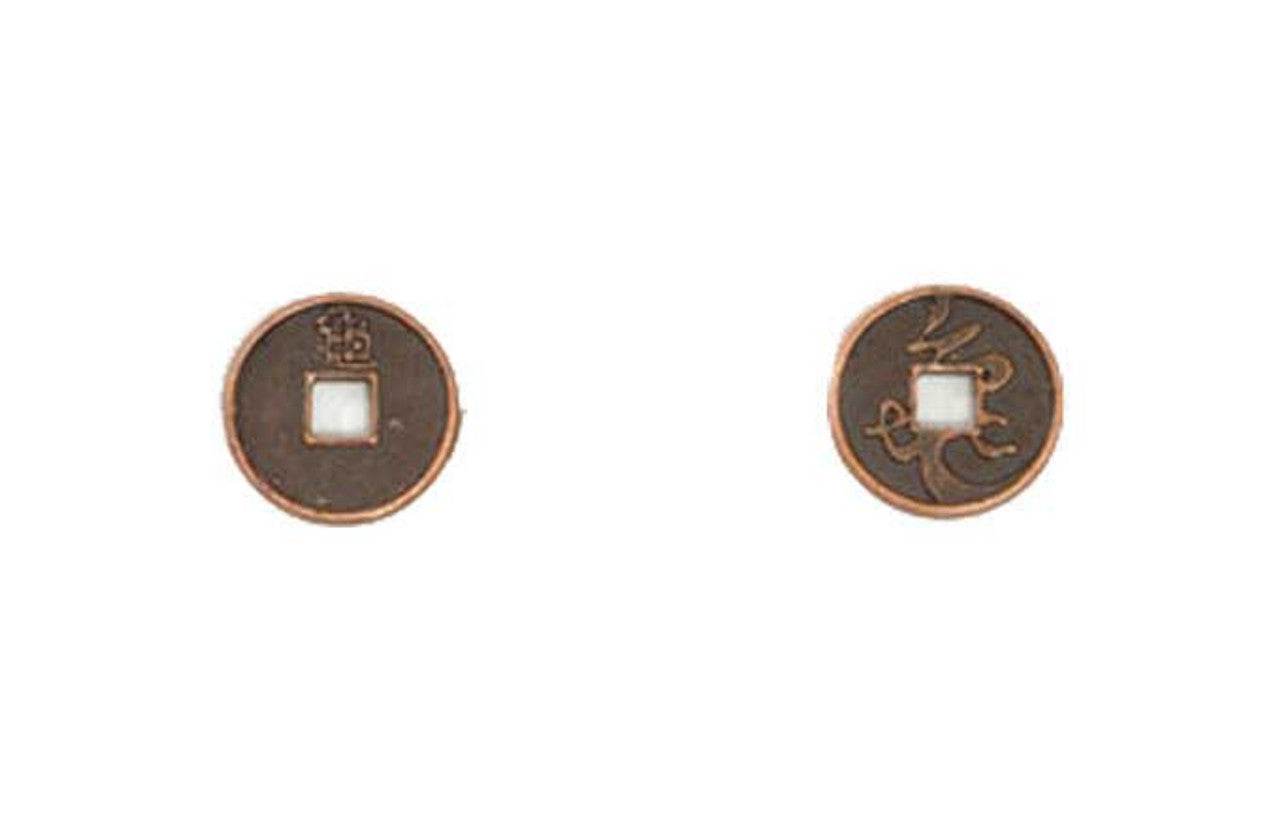 Japanese Themed Gaming Coins - Tiny 15mm (18-Pack) -