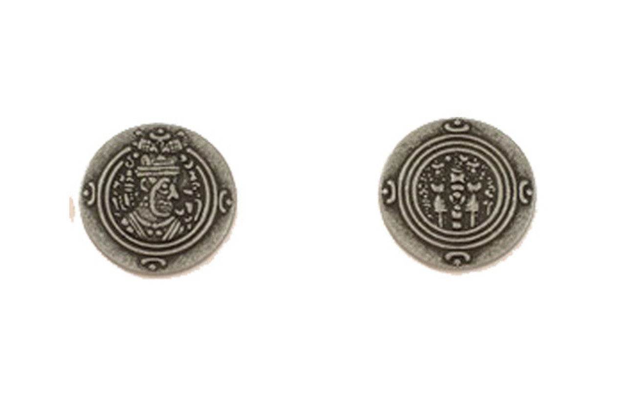 Persian & Asia Minor Themed Gaming Coins - Small 20mm (15-Pack) -