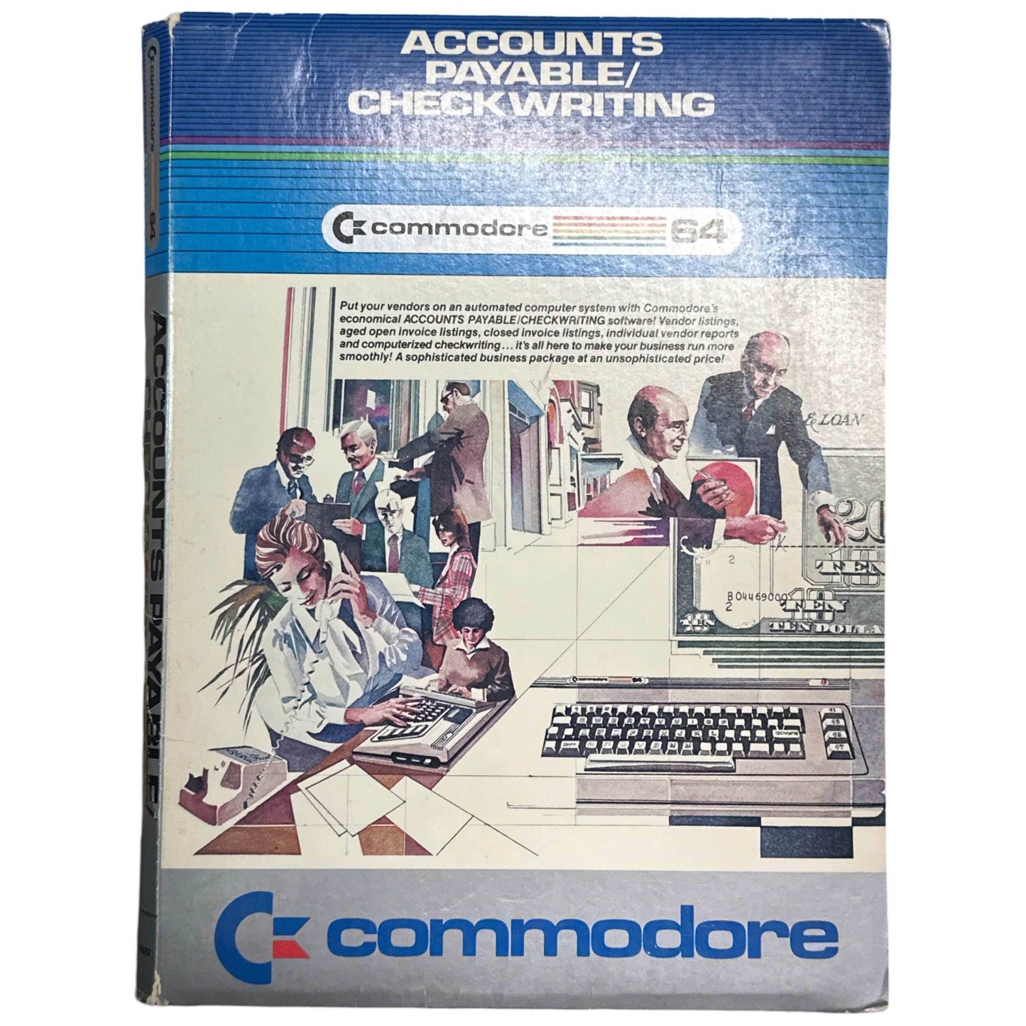 Accounts Payable/Check Writing - Commodore 64/128 -