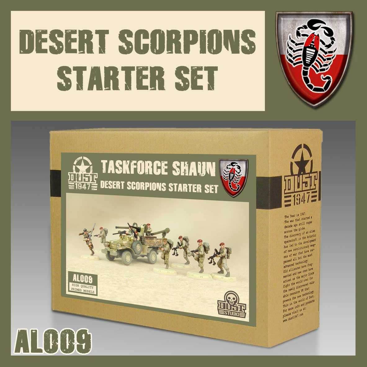 DUST 1947: Desert Scorpions Starter Set -