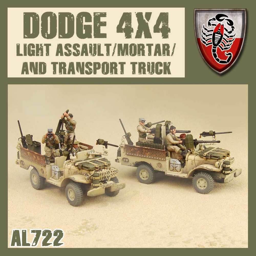 DUST 1947: Desert Scorpions Assault/Mortar/Transport Truck -