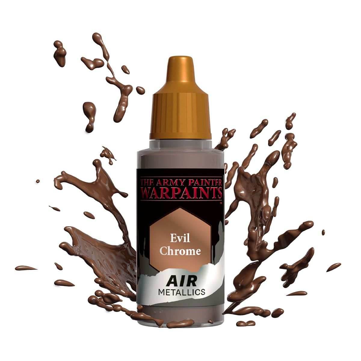 Army Painter Warpaints Air Metallics: Evil Chrome 18ml -