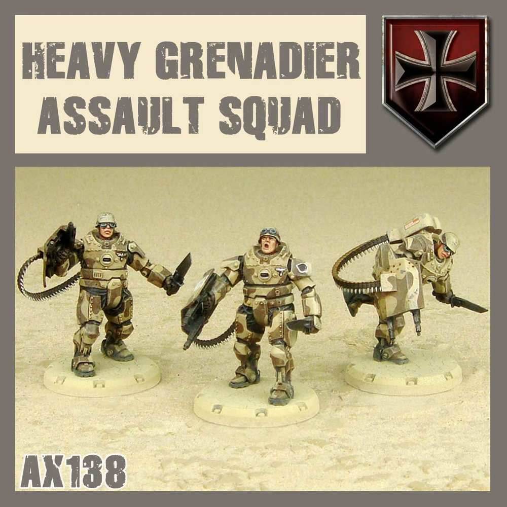 DUST 1947: Heavy Grenadier Assault Squad -