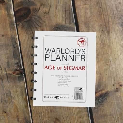 Rook & Raven: Warlord’s Planner - Age of Sigmar -