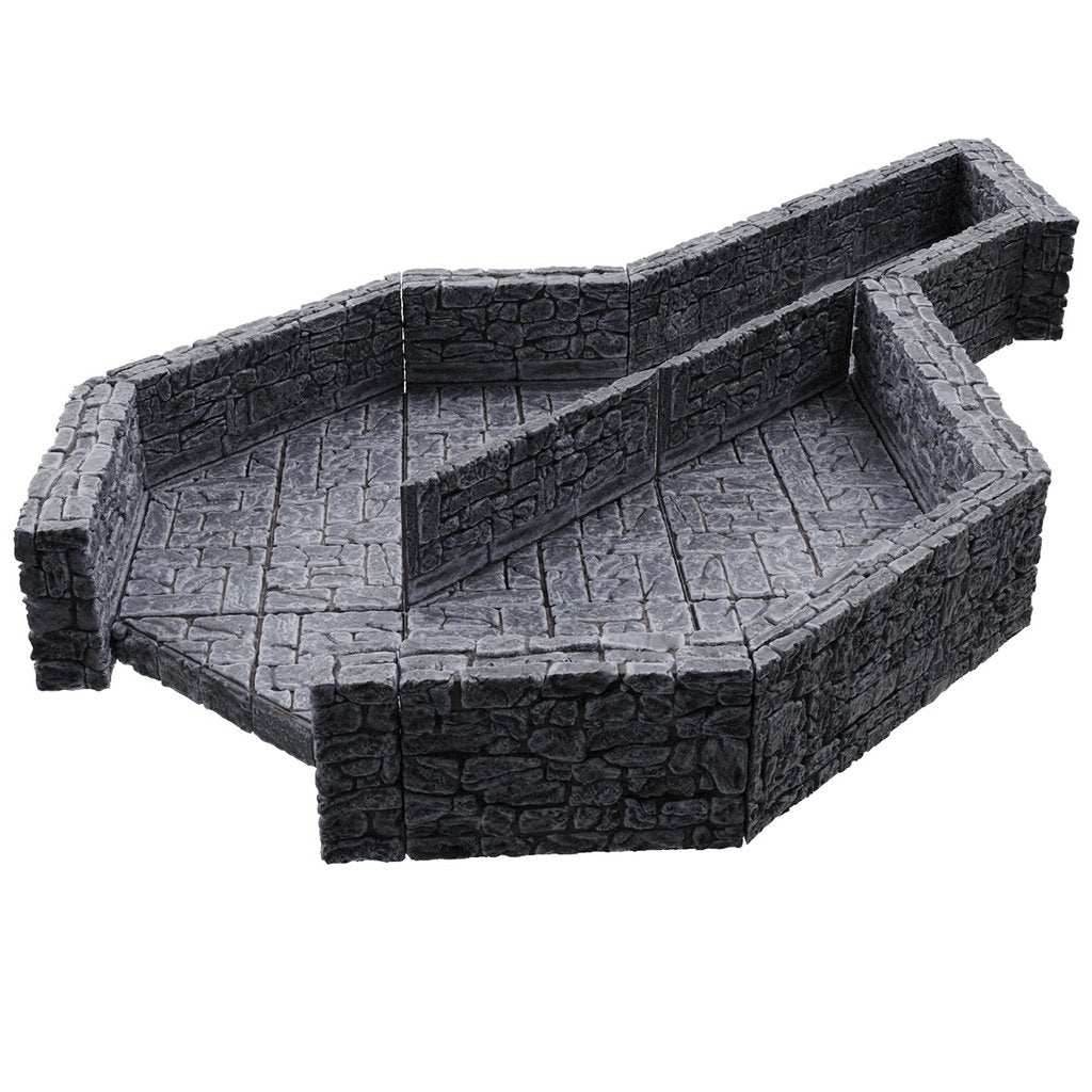 WarLock Tiles: Dungeon Tiles III - Angles Expansion -