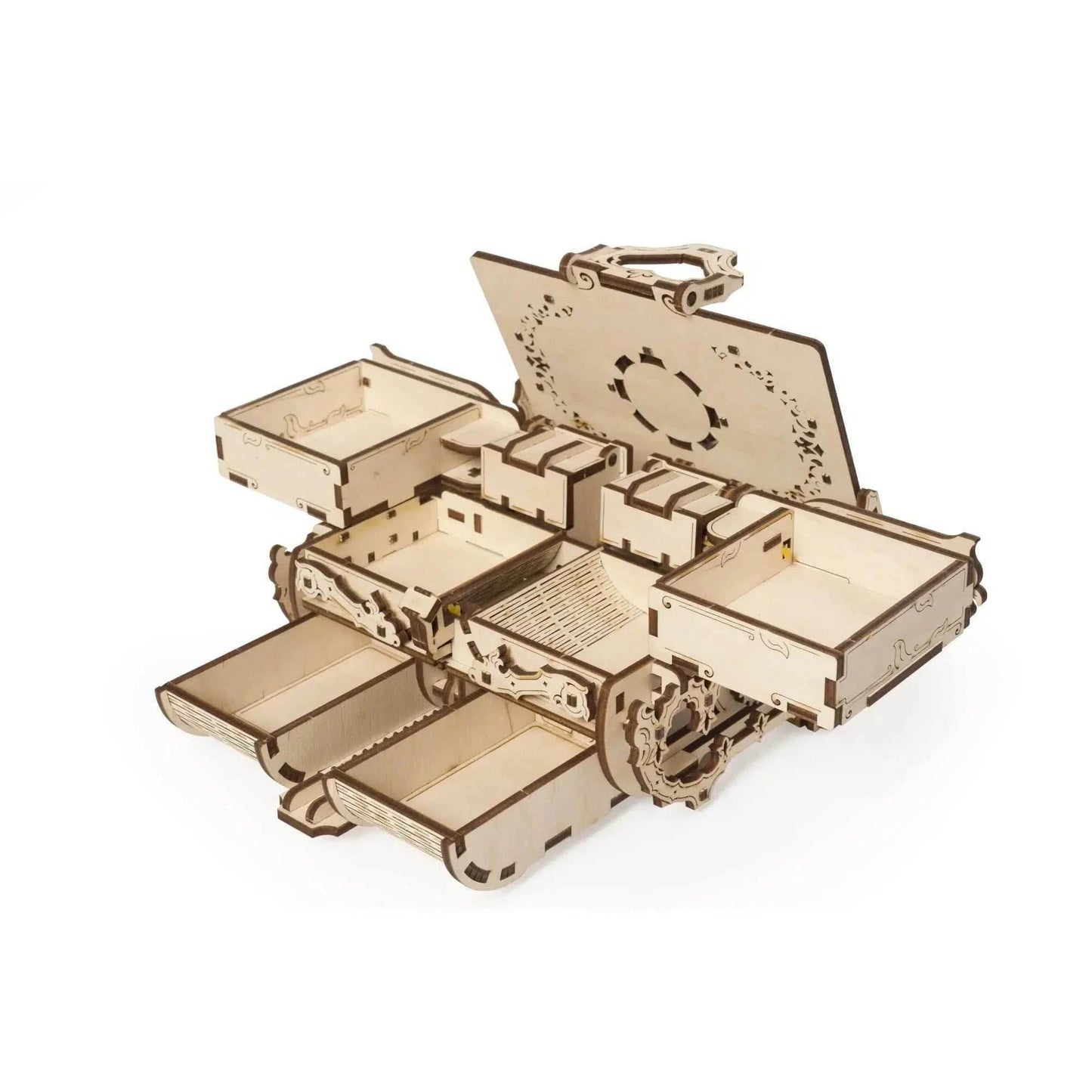 Antique Box 3D Wood Model Kit UGEARS -