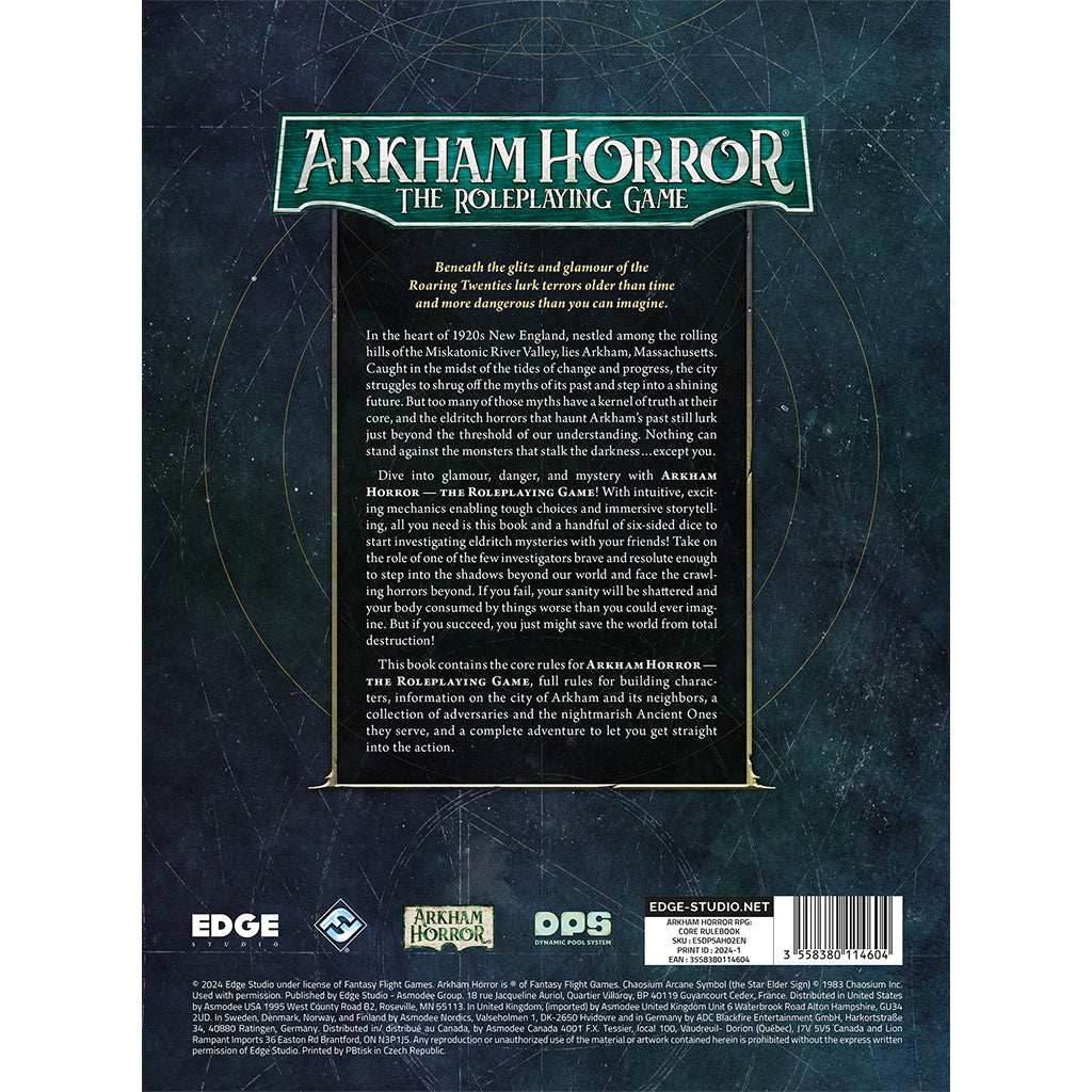 Arkham Horror RPG Core Rulebook -