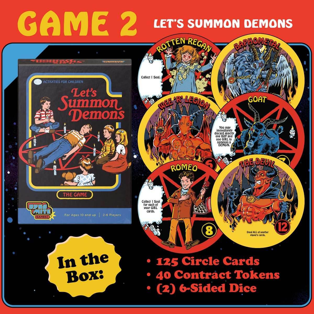 Let’s Summon Demons (Steven Rhodes Games Vol. 1) -