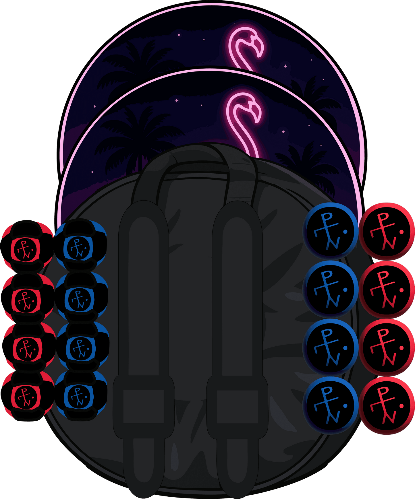 🦩 Midnight Flamingo Edition - Midnight Flamingo Edition / Both Styles / BackPack