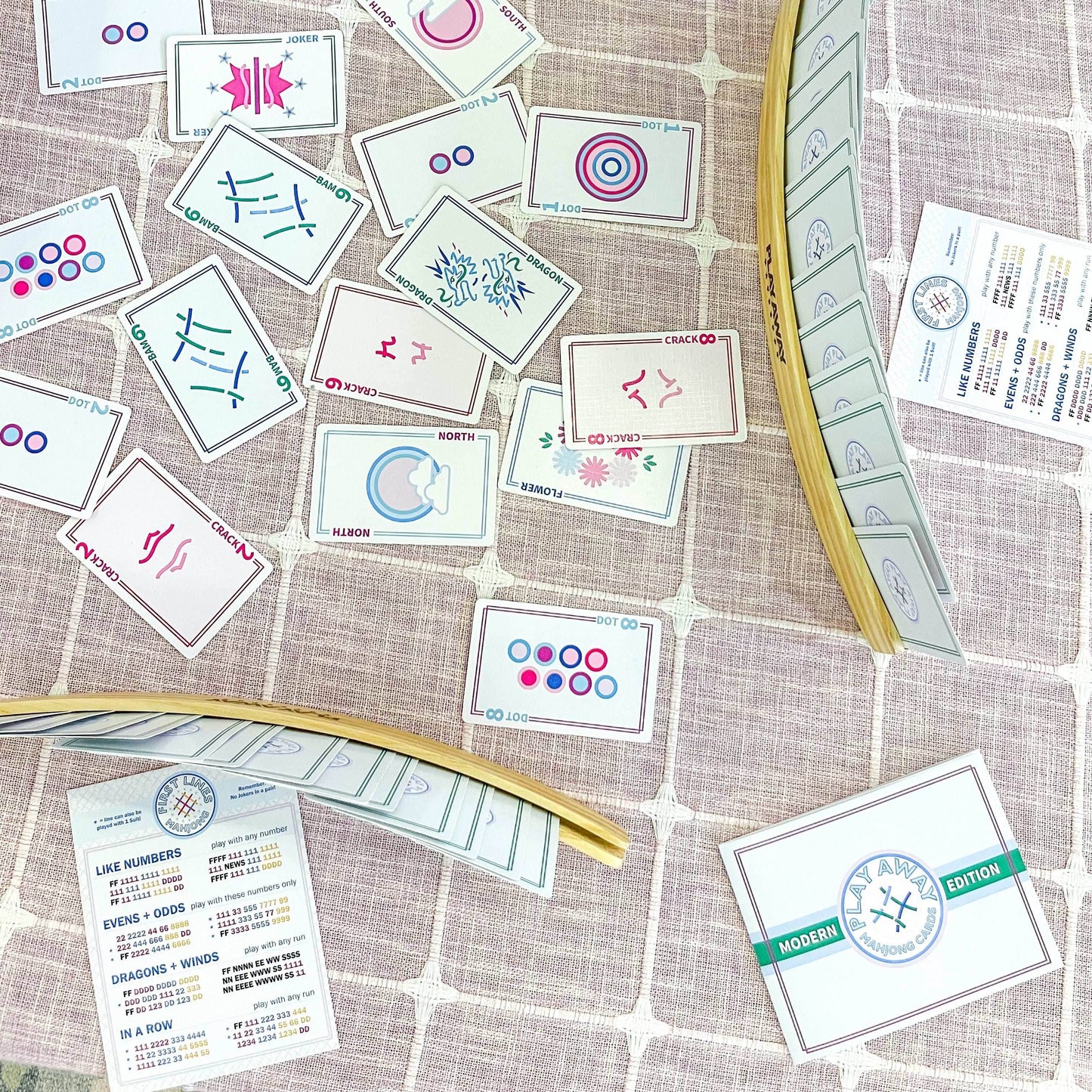 First Lines Mahjong Line Cards -
