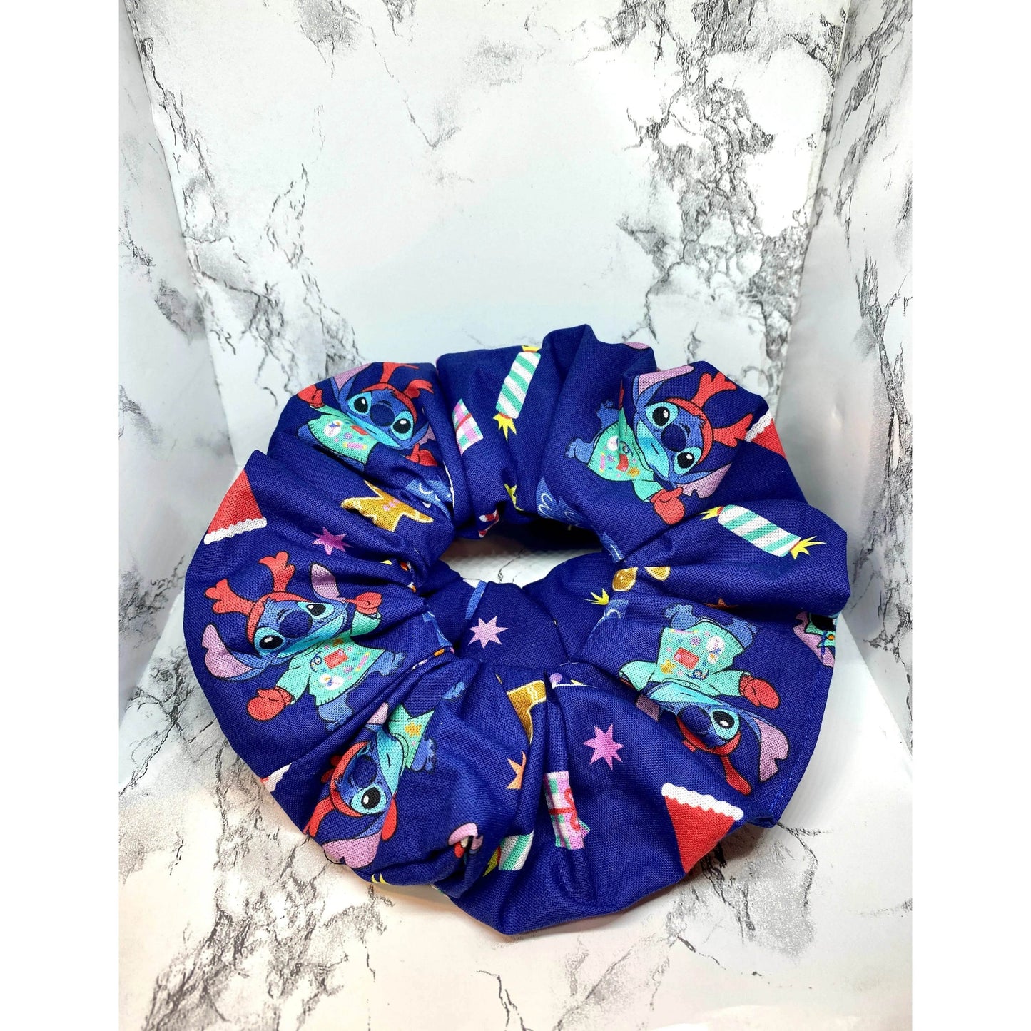Christmas Stitch Scrunchie -