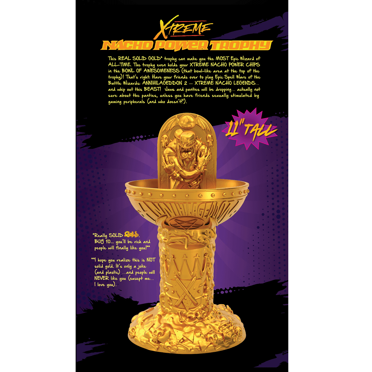 XTREME Nacho Power Trophy (for Epic Spell Wars of the Battle Wizards: ANNIHILAGEDDON 2) -