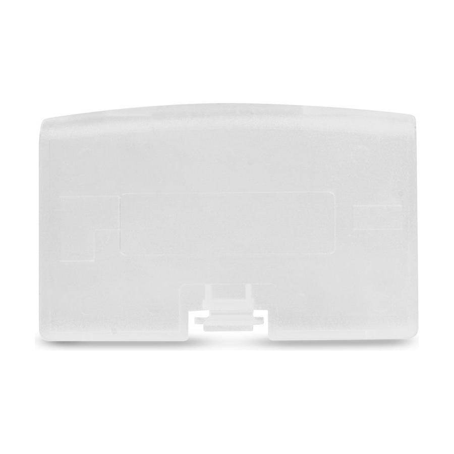 Clear Battery Cover Compatible With Game Boy Advance® -