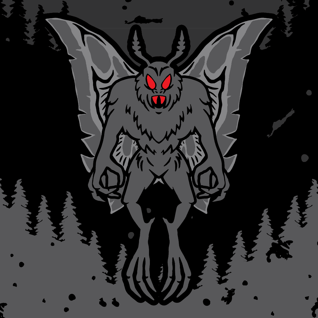 Mothman Ankle Socks -