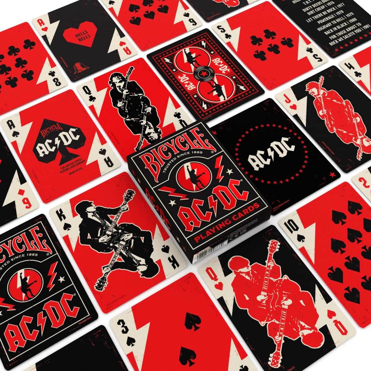 Bicycle AC/DC Playing Cards -