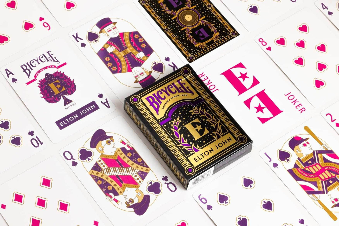Bicycle Elton John Playing Cards -